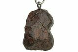 Stony Chondrite Meteorite ( g) Keychain - Morocco #238163-1